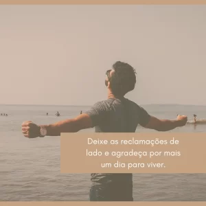 Agradeça e siga em frente